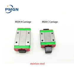 2pcs MGN7H MGN7C MGN9H MGN9C MGN12H MGN12C MGN15H MGN15C Carriage Block for MGN9 MGN12 MGN15 Linear Guide 3d Printer CNC part