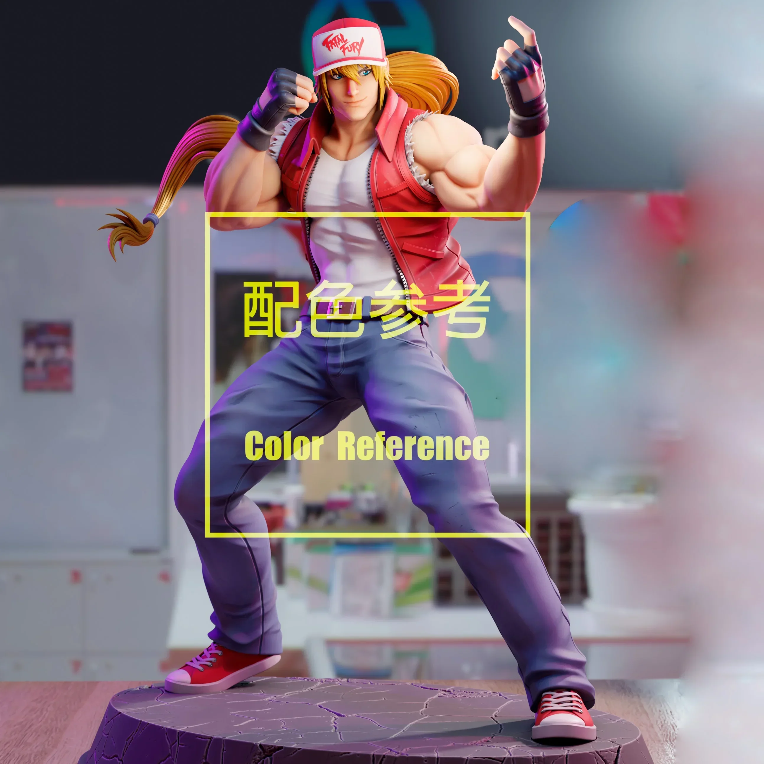 1/64 1/43 фигурки масштабная модель из смолы KOF Champion терри неокрашенные миниатюры диорама ручная роспись Терри V805 1/64 1/43 фигурки масштабная модель из смолы KOF Champion терри неокрашенные миниатюры диорама ручная роспись Терри V805