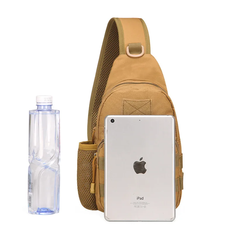 Outdoor Emergency Camouflage kettle chest bag Męski plecak turystyczny Nylonowa torba myśliwska wędkarska camo turystyczna na ramię