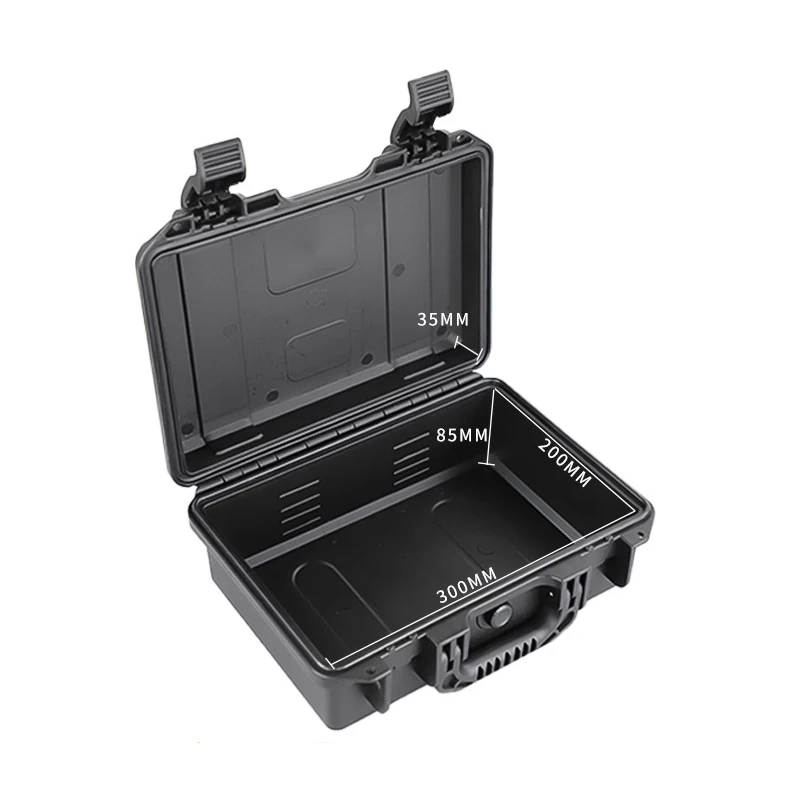 SQ 2030 Waterproof Tool Parts Storage Box Portable Shockproof Plastic Case