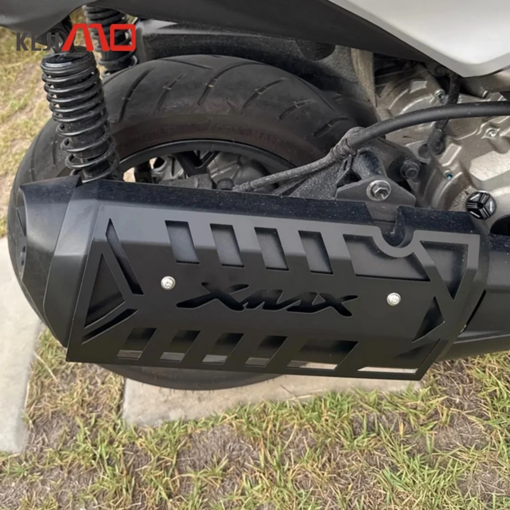 

Motorcycle Accessories Exhaust Muffler Guard Protector Scald Proof Lid Exhaust Cover For YAMAHA XMAX 300 X-MAX 250 300 2017-2024