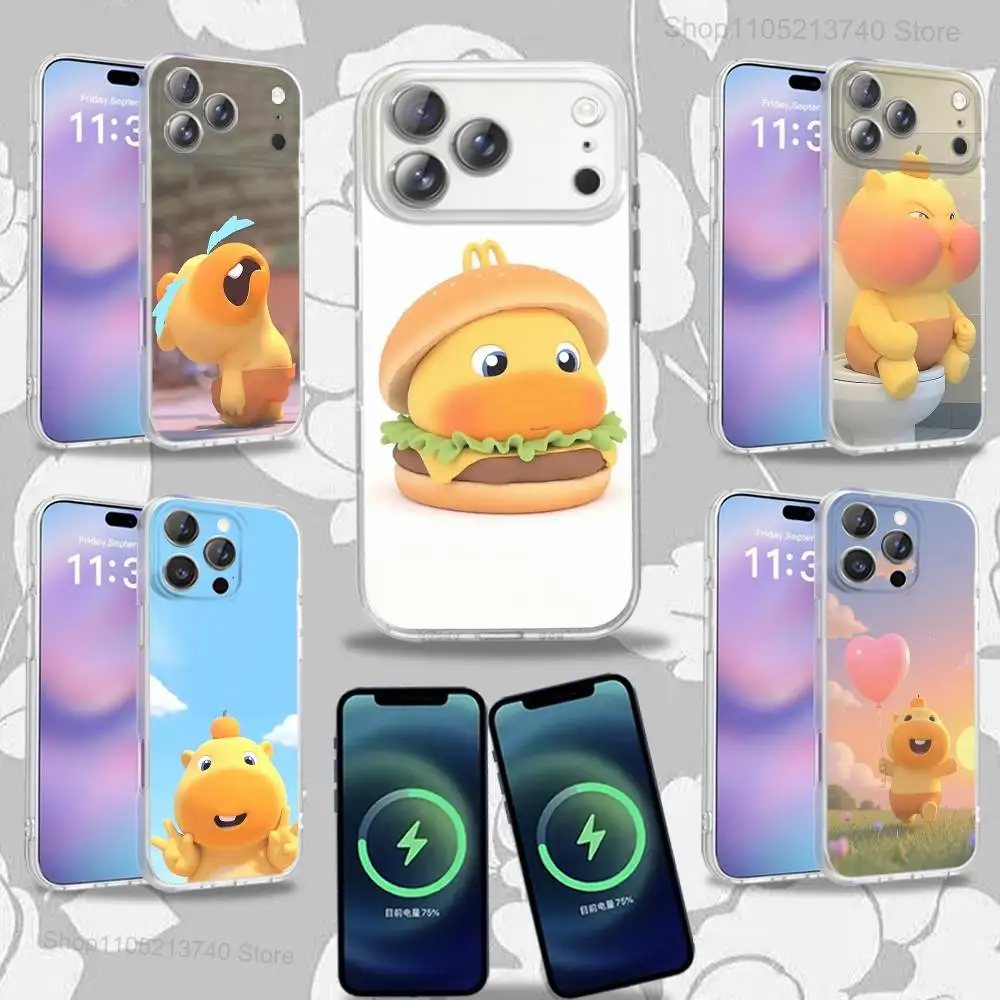 

L-LuLu Capybara meme Frosted Phone Case For iPhone 17,12,11,14,13,15,16,Plus,Air,Pro,Max,E,Mini for MagSafe Magnetic