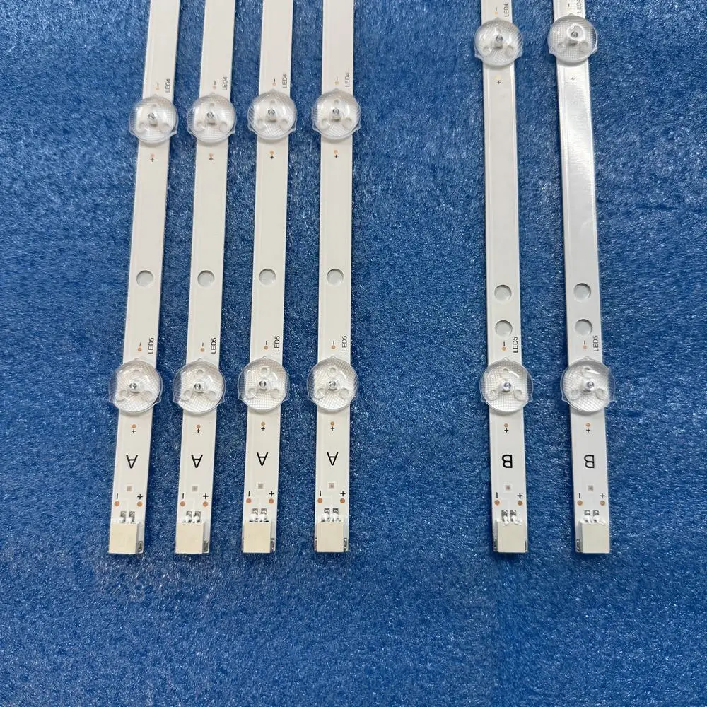 

6pcs/set LED strips For D50F289M4CW JVC LT-50C750 Hitachi 50HB6T72U Polaroid P50D300FP SVV500A52B SVV500A51A SVV500A51B 5LED