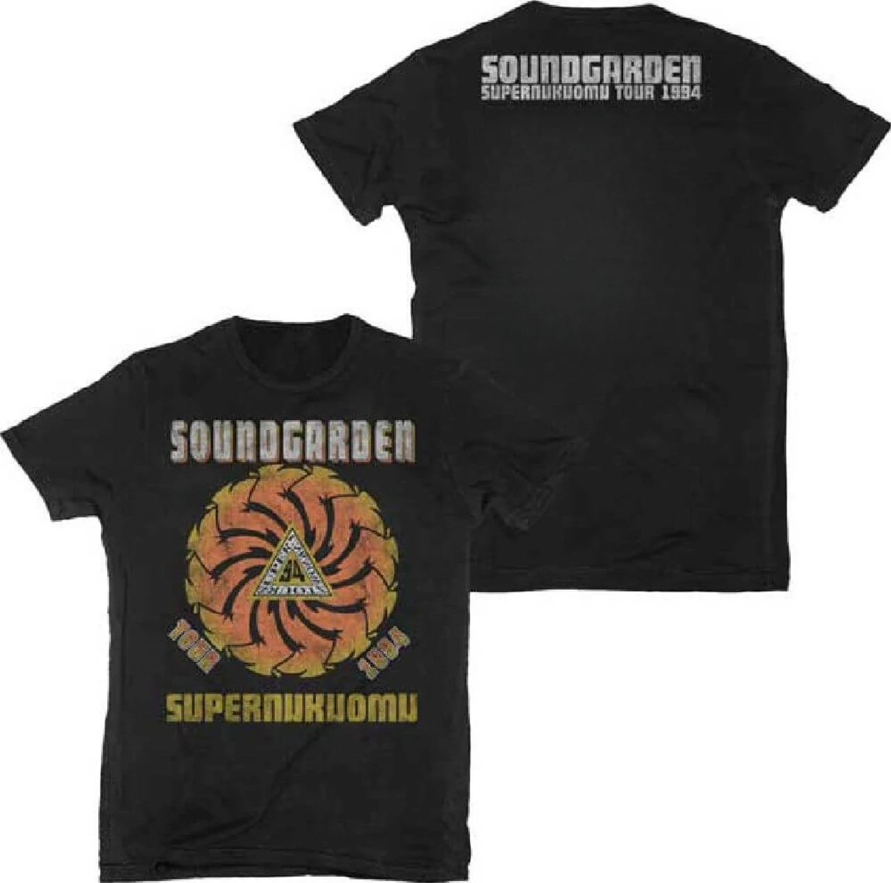 Soundgarden Superunknown Tour 1994 Black T-Shirt Gift Fans