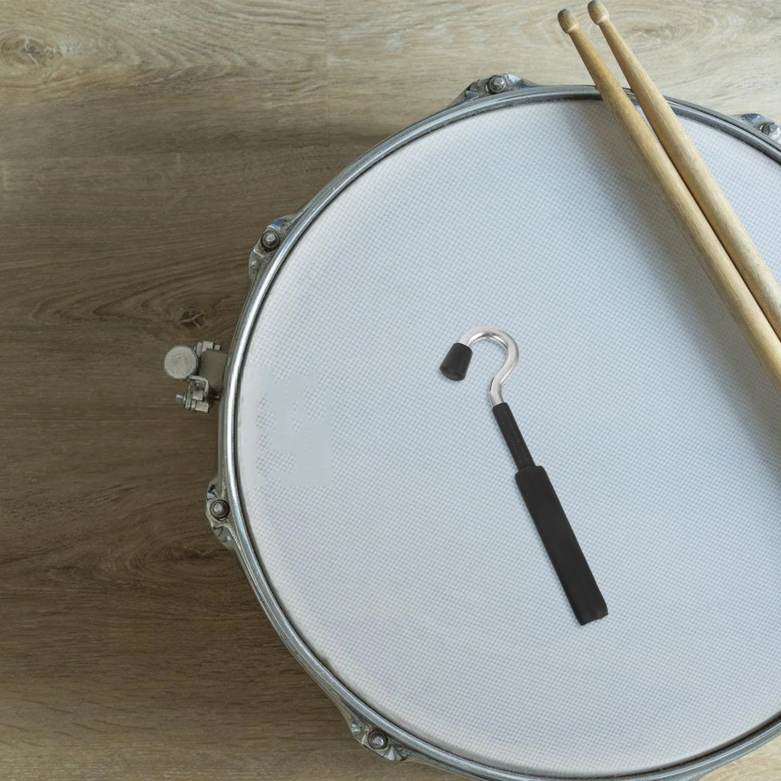 

Drum Rack Cymbal Boom Arm Hook Black Metal L-Shape Drum Hardware Extension Adapter Quick Release for Stage Percussion