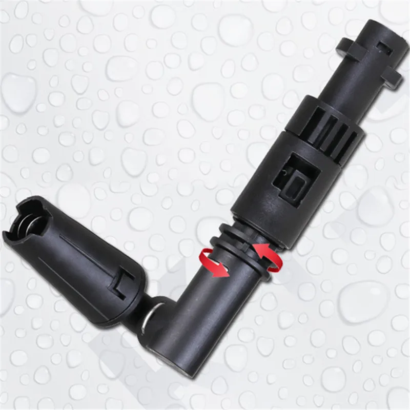 High Pressure Water Gun for Car Wash Adjustable Fan Or Straight Water Jet Spray 360 Degree Rotating Nozzle