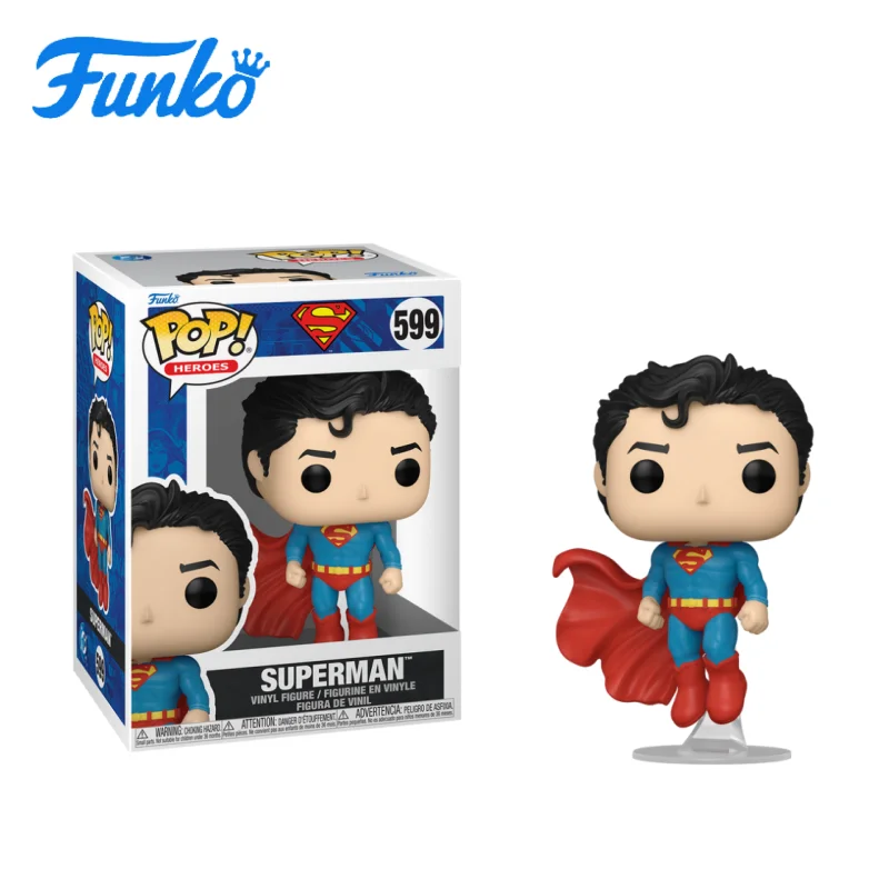 

Фигурки героев Funko Pop: DC New 52 - Супермен - Новогодний подарок - Отличный подарок для друзей и семьи на Рождество, Новый год и дни рождения, декоративные элементы в стиле поп-культуры, подарок на день рождения, коллекционные предметы по комиксам, офи