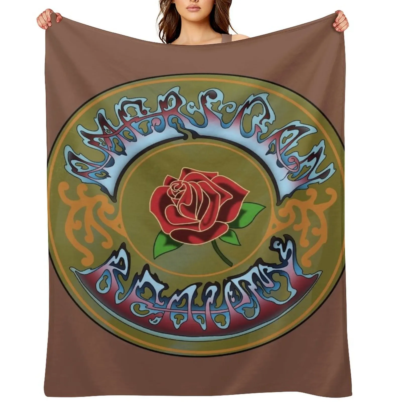 

american beauty Throw Blanket Tourist Comforter Soft Big sofa bed Blankets
