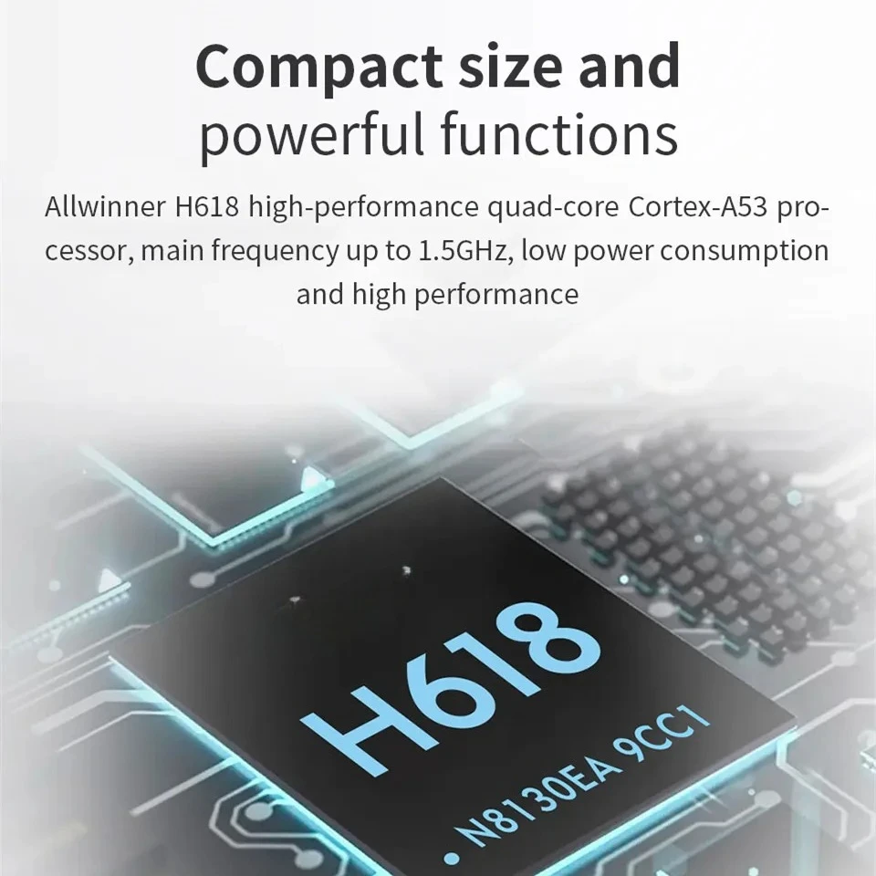 100% Original Orange Pi Zero 2W Development Board Allwinner H618 Chip Support Android Linux System Mini Single Board Computer