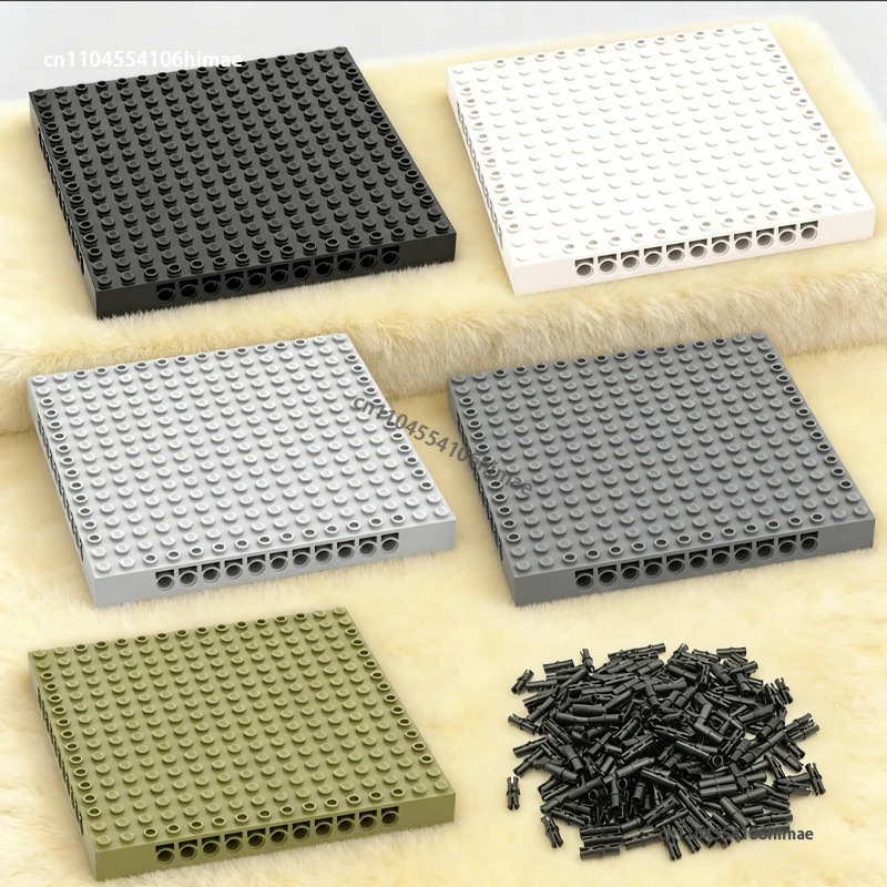 

【Хит продаж】 Базовая пластина для пиксель-арта 16x16, 65803, Нижняя пластина для конструктора 98138, Детали для сборки мелких деталей, Подарок для детей