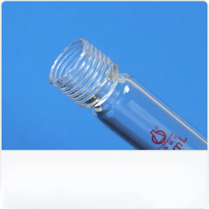 Thick-walled Pressure-resistant Tubes Pressure-resistant Bottles Threaded Sealing Tubes Nessler Tubes for Hydrolysis React