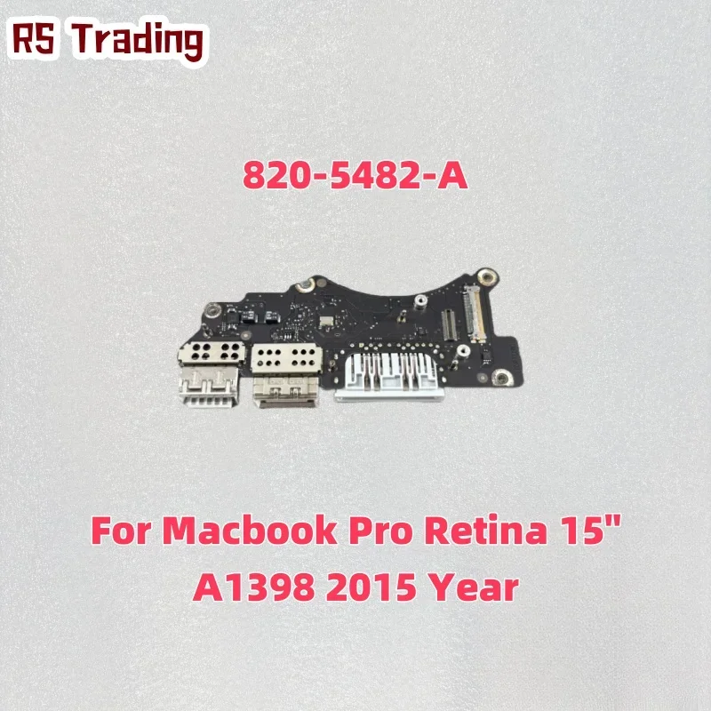 

820-5482-A For Macbook Pro Retina 15" A1398 2015 Year USB DC I/O Audio Power Board