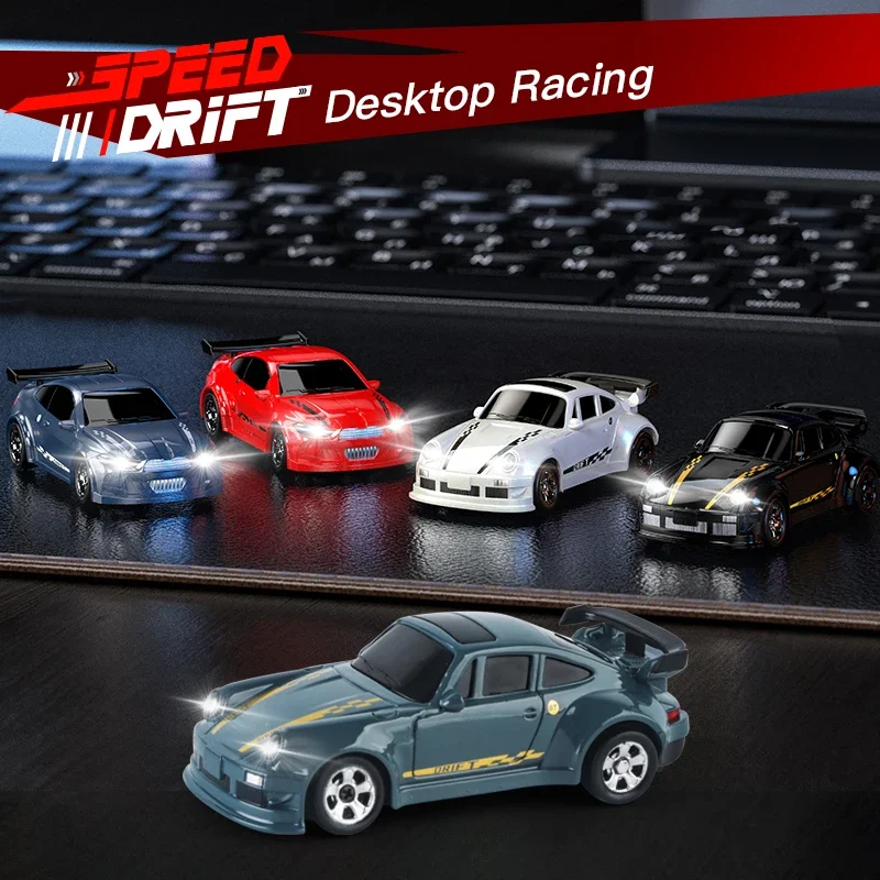 Neues KF20 1:64 Drift RC-Auto, ferngesteuertes Rennauto mit Allradantrieb, vollständig im Maßstab, Schreibtisch-Wettbewerbsspielzeug, ideal für Jungen, Geschenkidee.