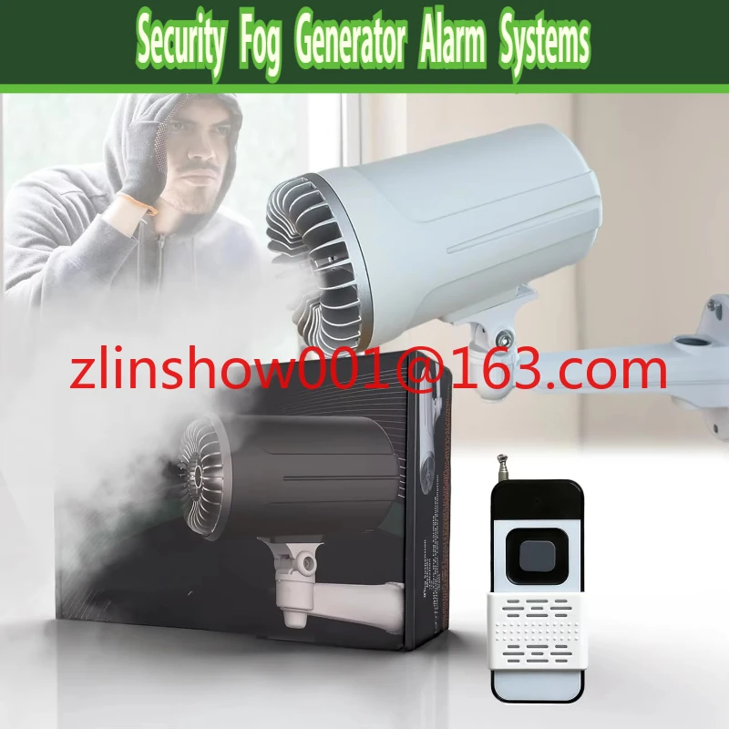Anti-Theft Device Instant Fog Protection Indoor Security Fog Generator Alarm Systems
