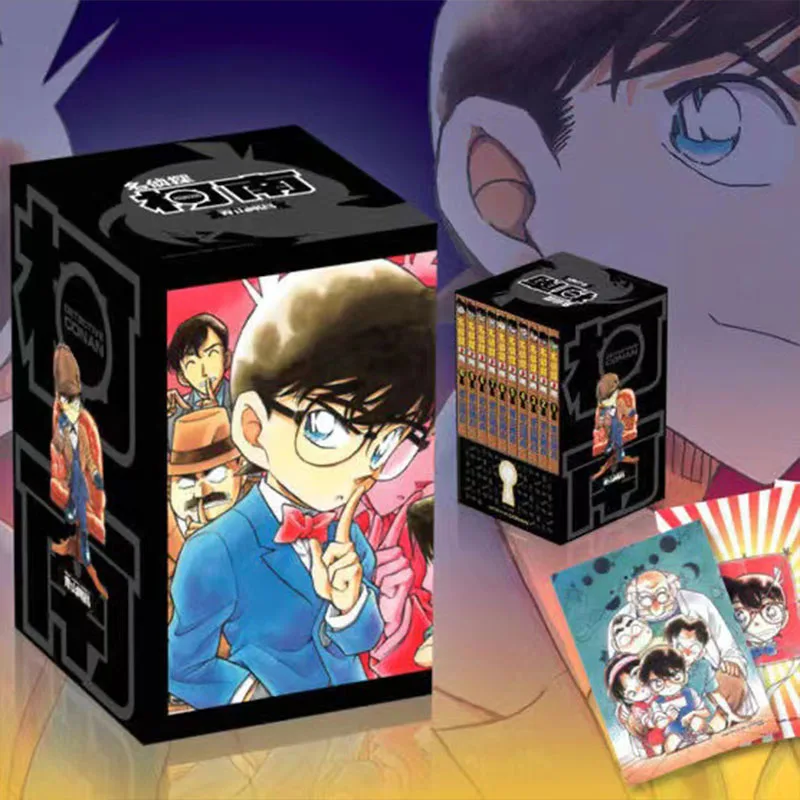 

10 Books Detective Conan Complete Set Chinese Manga Book Japan Comic Reasoning Suspense Child Kids Teenager Adult Story Libros