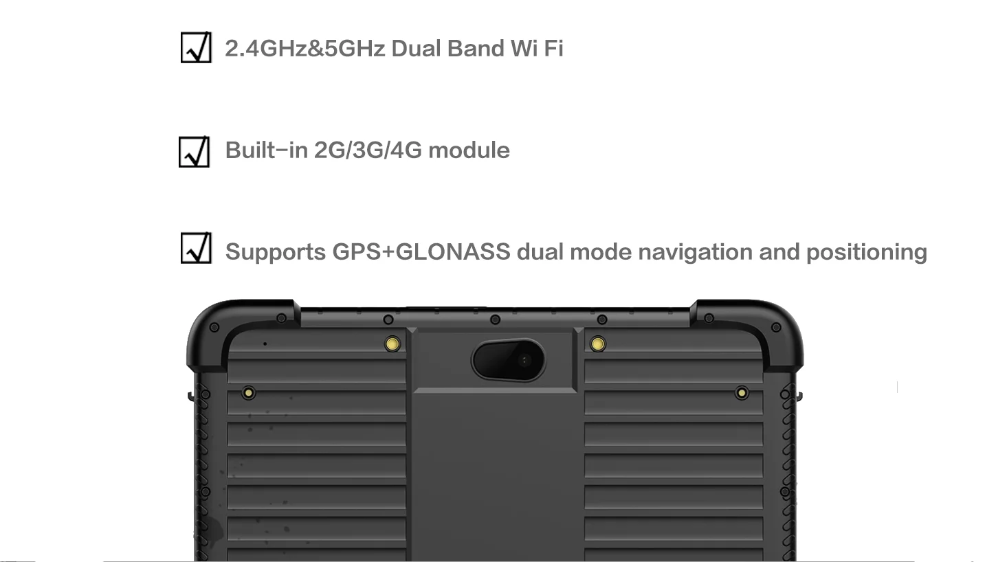 Tablet robusto portatile Android 12 Tavolette industriali per PC robusto da 10 pollici