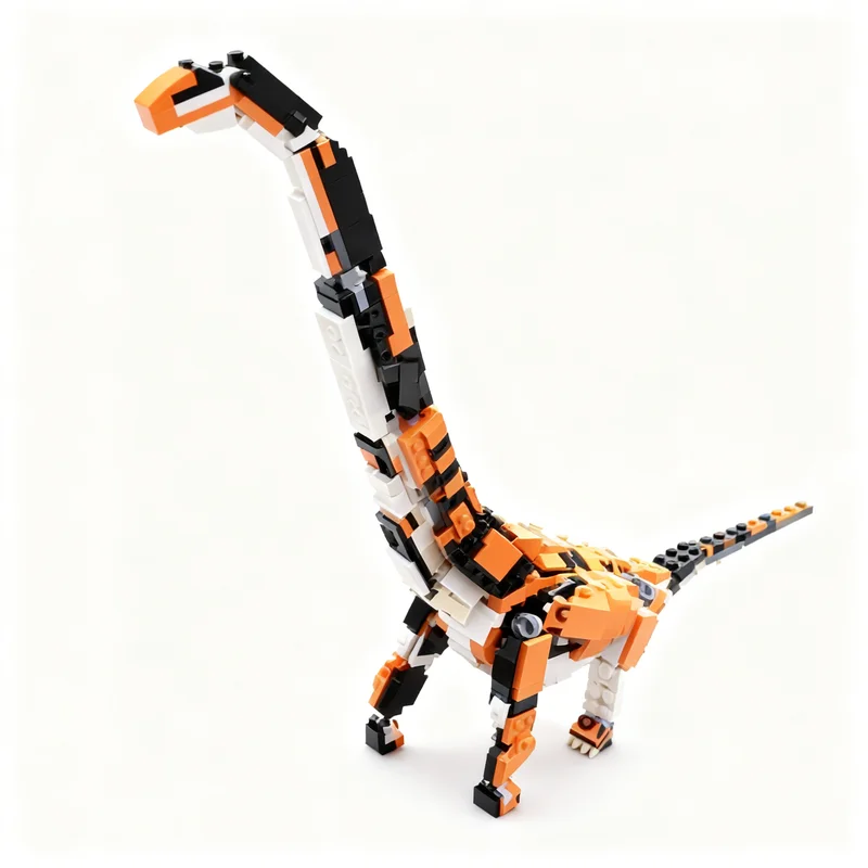 

603PCS MOC Creative Model Dreadnoughtus Building Blocks Assembly Building Blocks Collectible Display Birthday Gift Display Gift