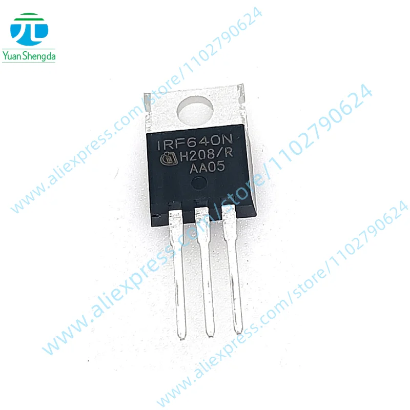 

5 шт. новый оригинальный IRF640NPBF N-MOSFET 200V 18A TO-220 IRF640N