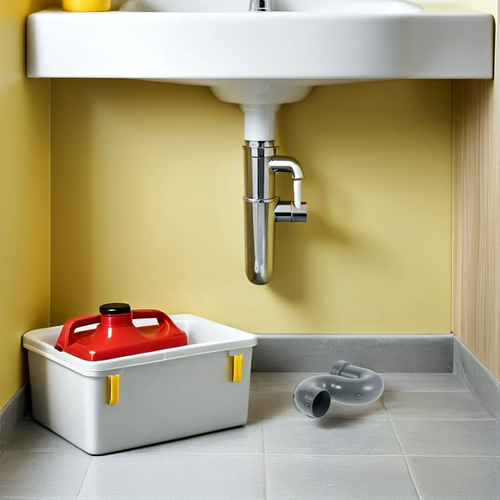 Sink Drain Pipe Covers 6 Pack Grey Plastic S Trap Shells for Kitchen Drain Hose Protection Universal Fit
