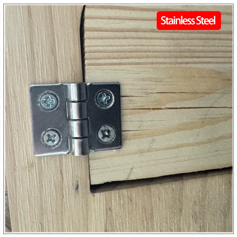 

9pcs Stainless Steel Butterfly Shaped Thickened Hinge for Industrial Electrical Machinery Motor Equipment Flat Open Bearing