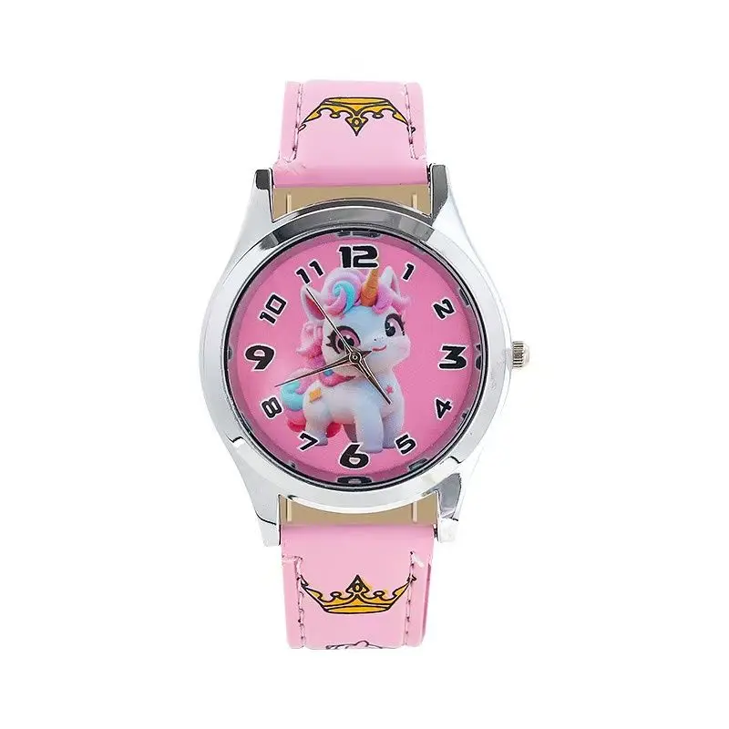 Sanrio Hello kitty carino per bambini e studentesse alla moda di fascia alta squisito stile straniero versatile orologio al quarzo a forma di cartone animato