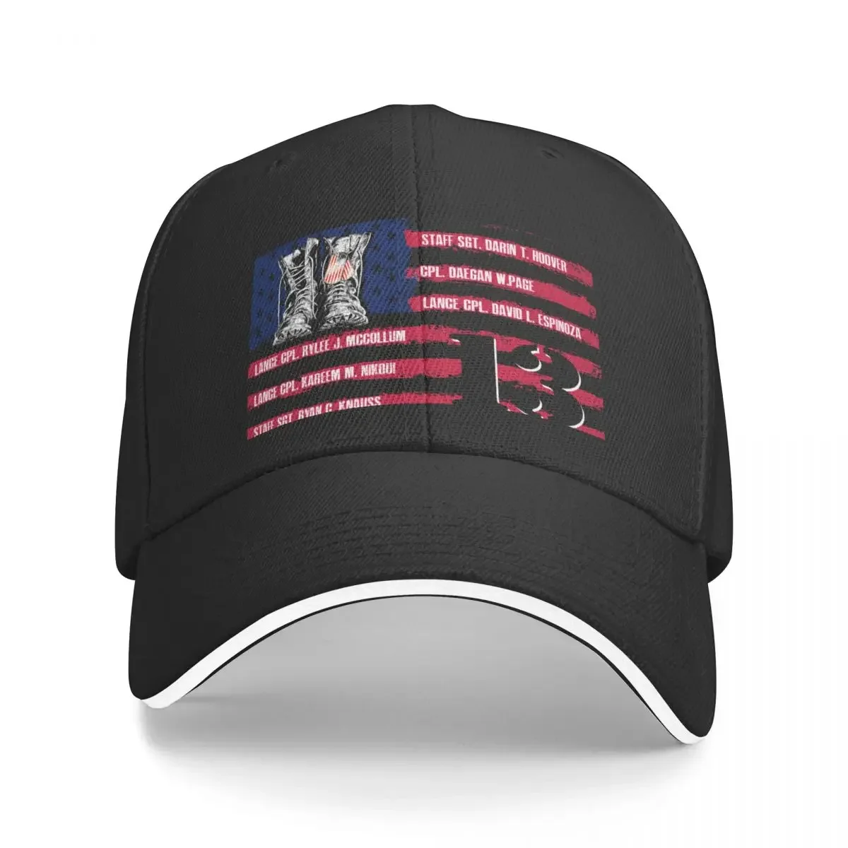 

Freedom 13 Sublimation Transfer, Memorial Day USA Flag Baseball Cap Gentleman Hat Cosplay Hat Luxury Brand Hats Man Women's