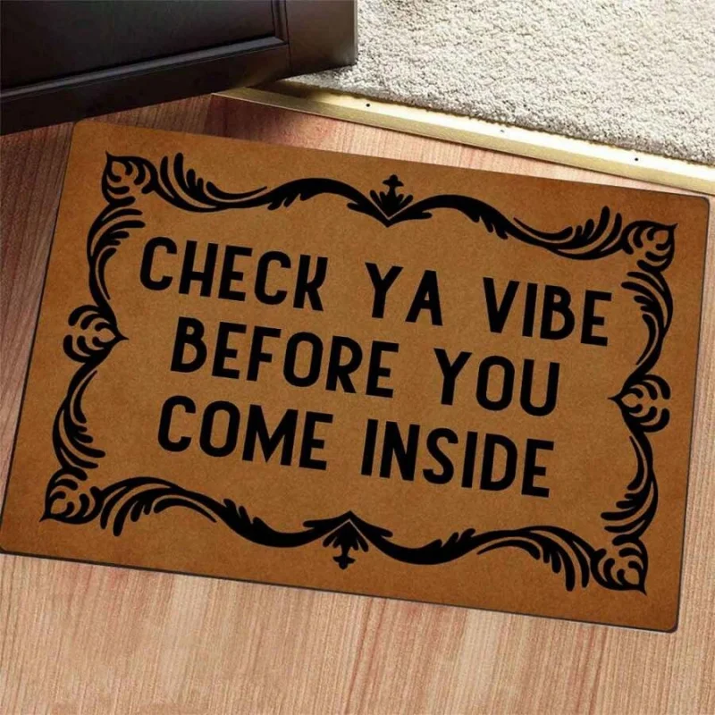 

Entryway Rug Funny Front Indoor Door Mat Bathroom Rug