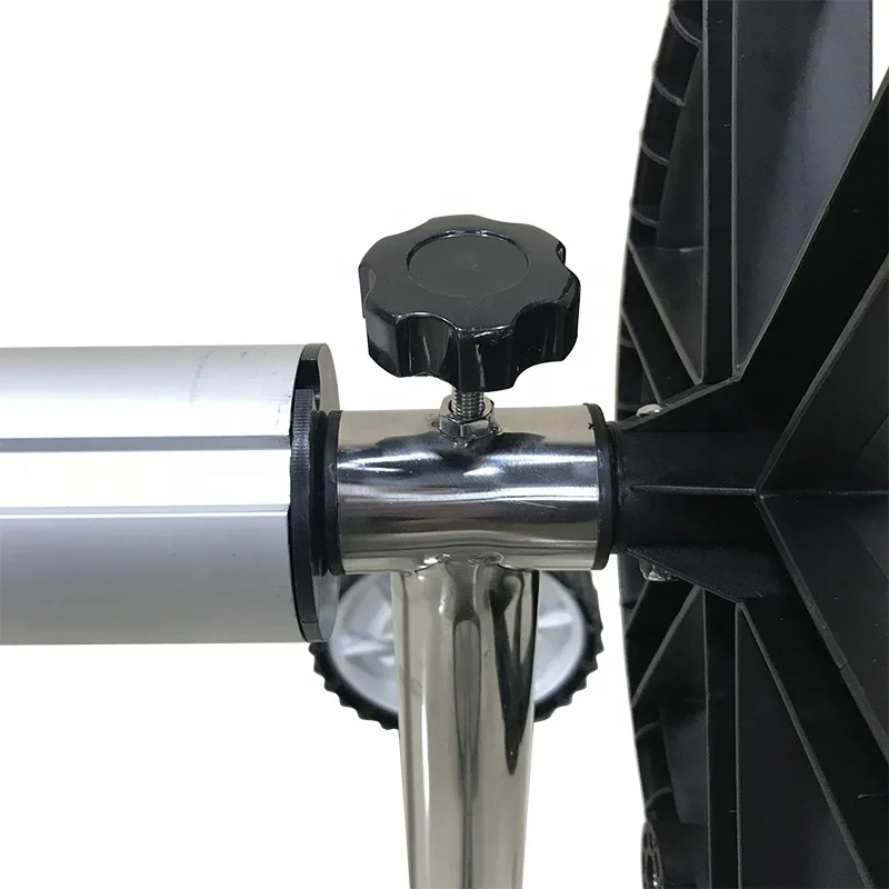 Rouleau de couverture de piscine portable en aluminium, offre spéciale