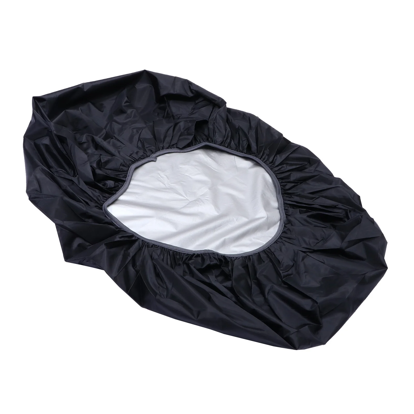 

Durable Waterproof Cycling Bag Rain Cover Lightweight Outer Backpack Protector Silver Coated for Long Time Use