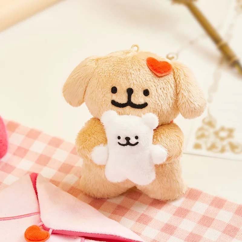 Línea cachorro buena suerte serie Doudou bolsa ciega de felpa caja ciega muñeca colgante periférico juguete de moda regalo