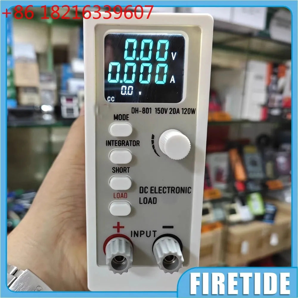 YAO Programmable DC Electronic Load 120W,0~150V,0~20A,0.1~999.9ohm,Support CC(Fixed Current), CV(Fixed Voltage),CP(Fixed Power)
