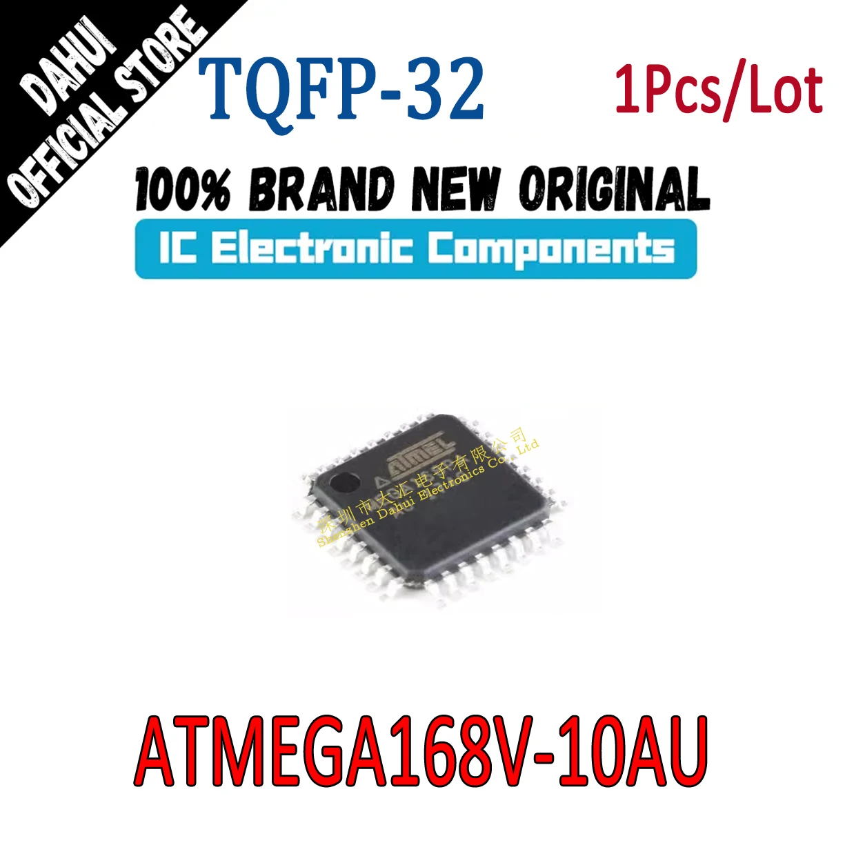 

ATMEGA168V-10AU ATMEGA168V-10AUR MEGA168V 10AU TQFP-32 Microcontroller chip IC new original