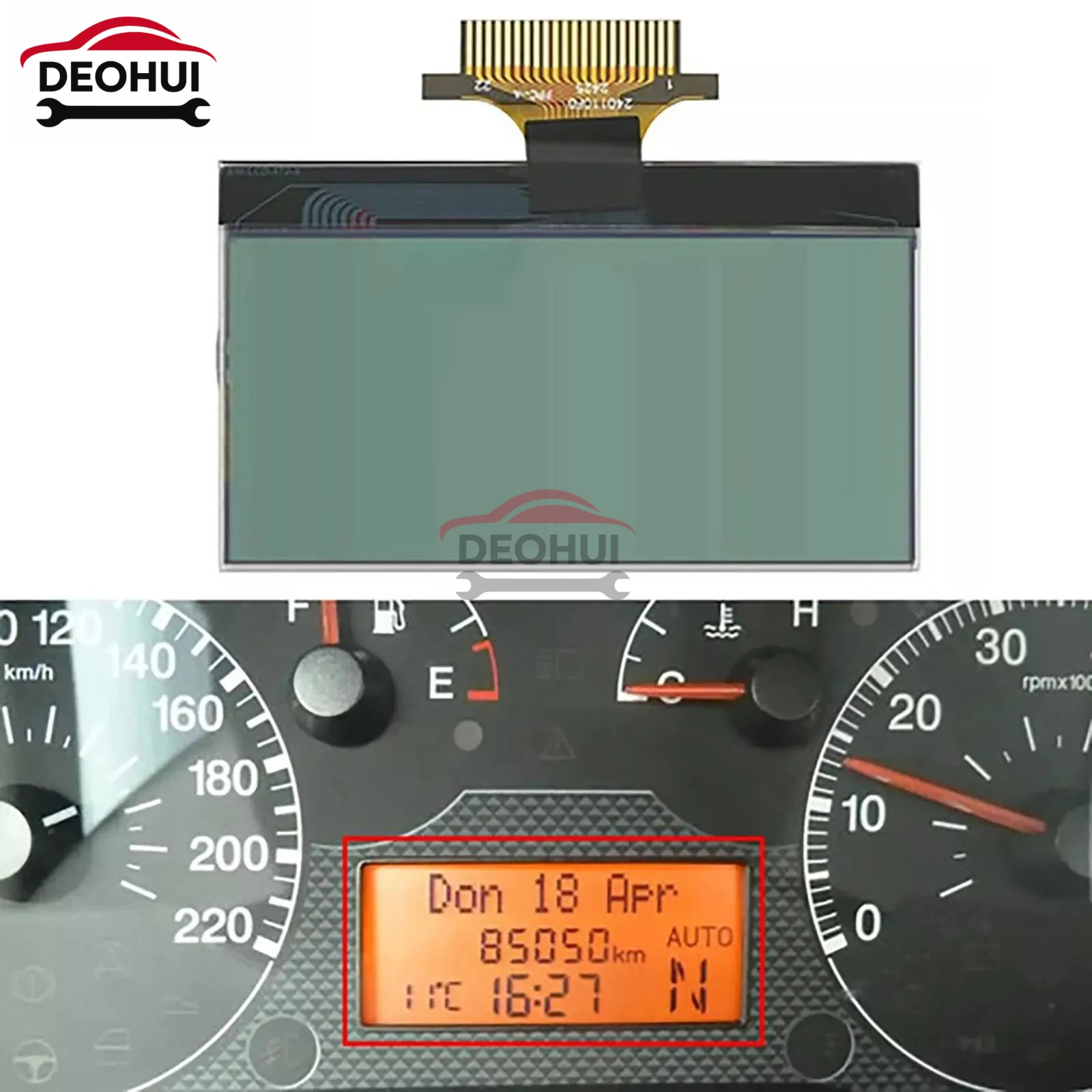 

CSDOH 51701537390271 503001100300 ЖК-дисплей для Citroen Nemo Peugeot Bipper Fiat Linea Strada