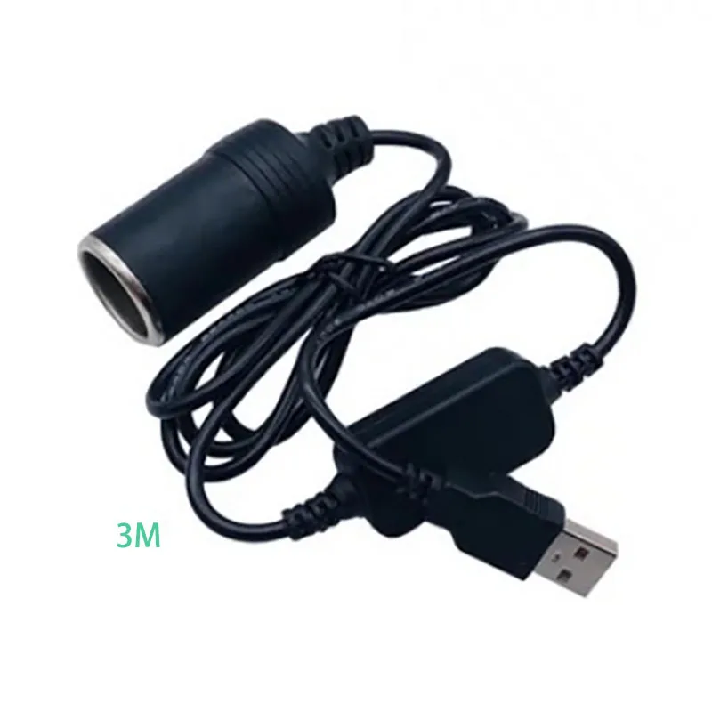 USB-Kfz-Zigarettenanzünder-Konverter mit Drehfunktion, 5V 2A USB zu 12V, für Zigarettenanzünder-Buchsen, Autoelektronik – Detail 4