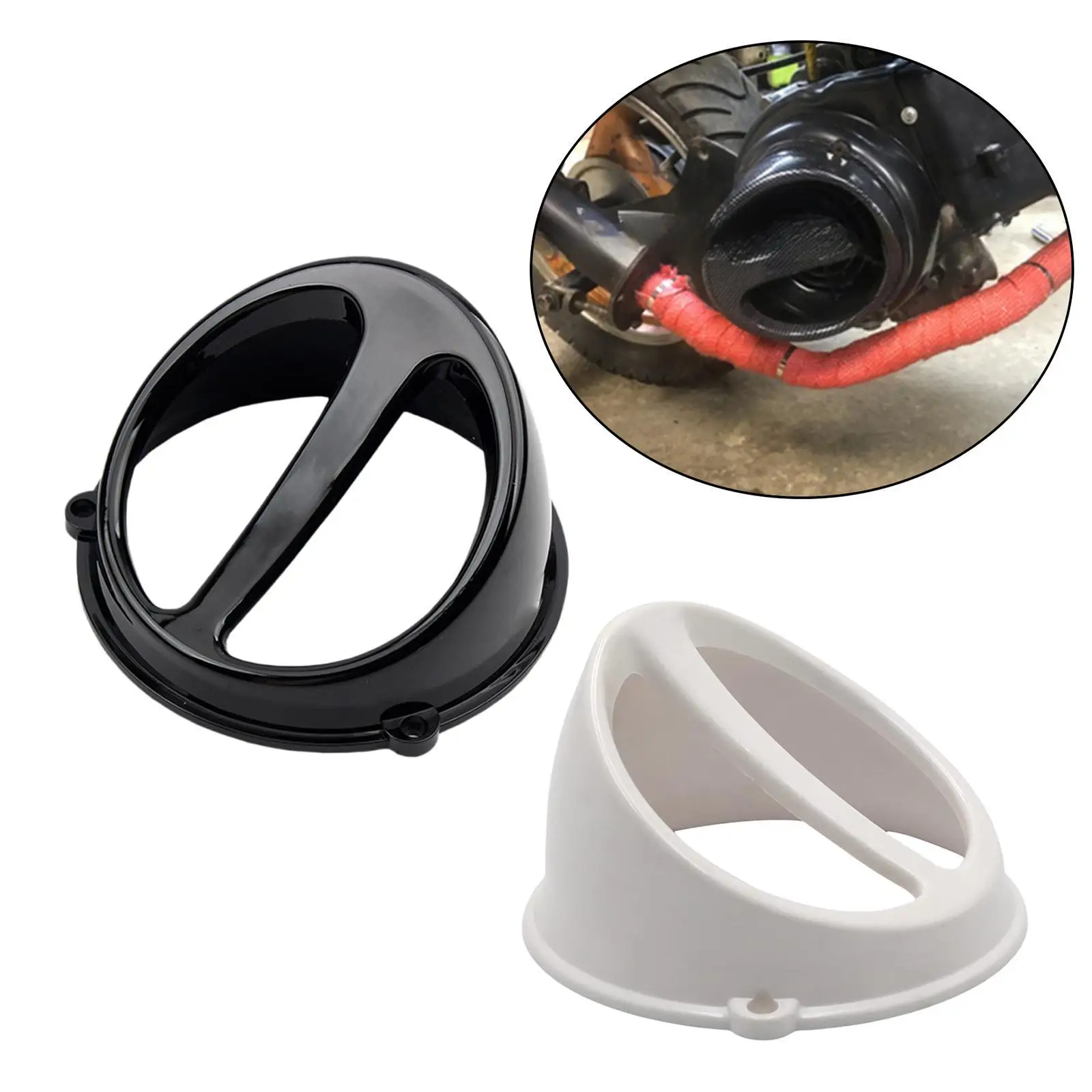 

Engine Cooling Fan Cover Easy to Install Assembly Air Scoop Cap for Gy6