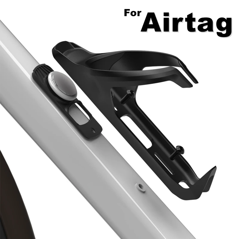 

Крепление для AirTag на велосипед, скрытое в держателе для бутылки с водой, противоугонный GPS-чехол для AirTags, аксессуары для велосипедов.