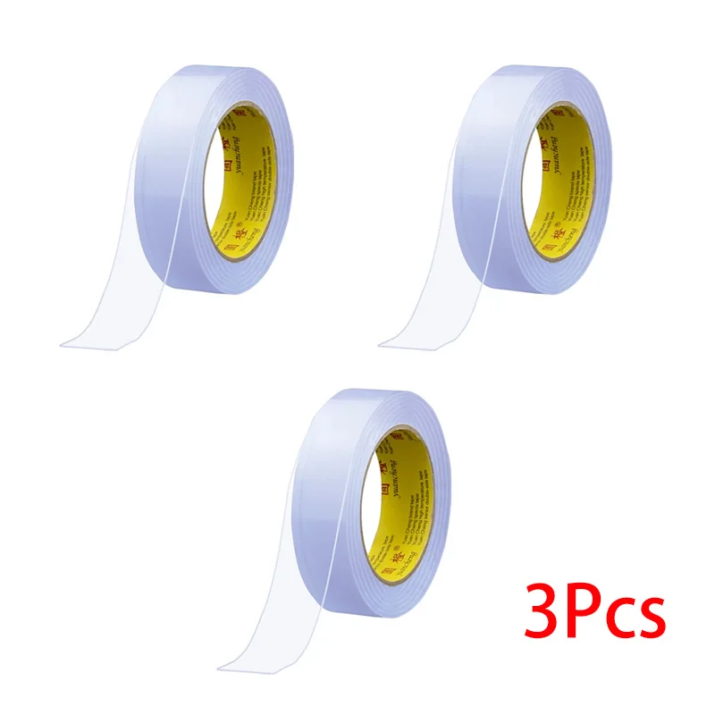 Nano-Klebeband Doppelseitig Wiederverwendbar Abnehmbar Klebendes Band für Wand, Haus, Büro, Auto-Dekoration Hochleistungs-Transparentes Klebeband