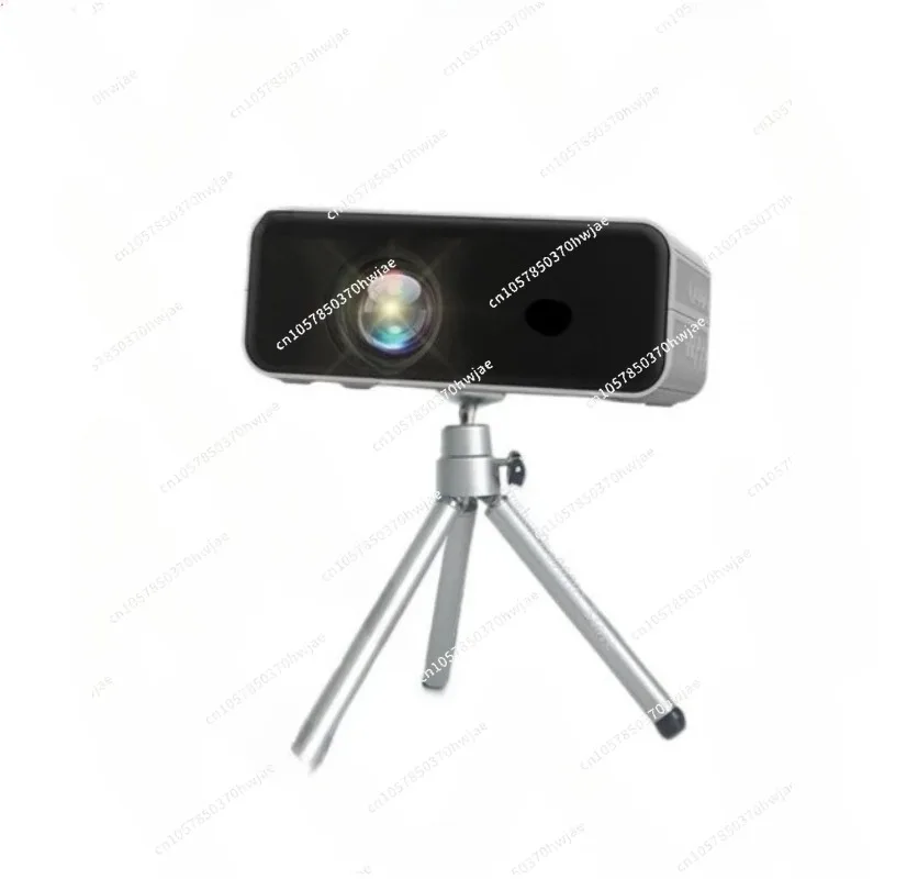 Portable HD Home Projector: Smartphone Screen Mirroring, Wall Projection for Bedroom, New Mini TV Projecto