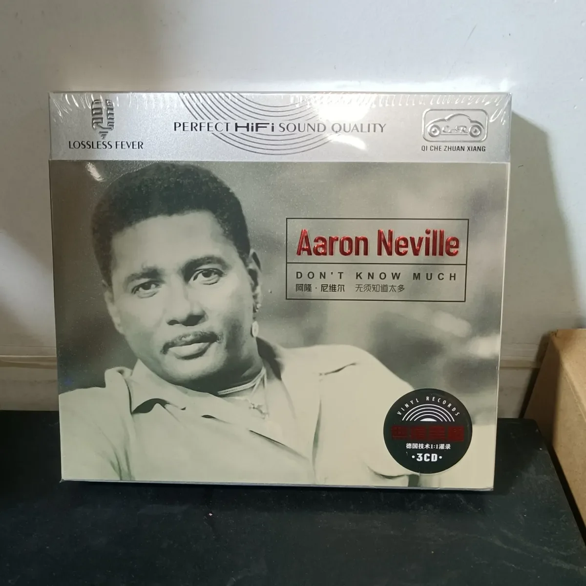 

Классический музыкальный компакт-диск Blues Aaron Neville Greatest Hits Album Even If My Heart Would Break, 3 шт., черная виниловая пластинка, саундтрек, коробка