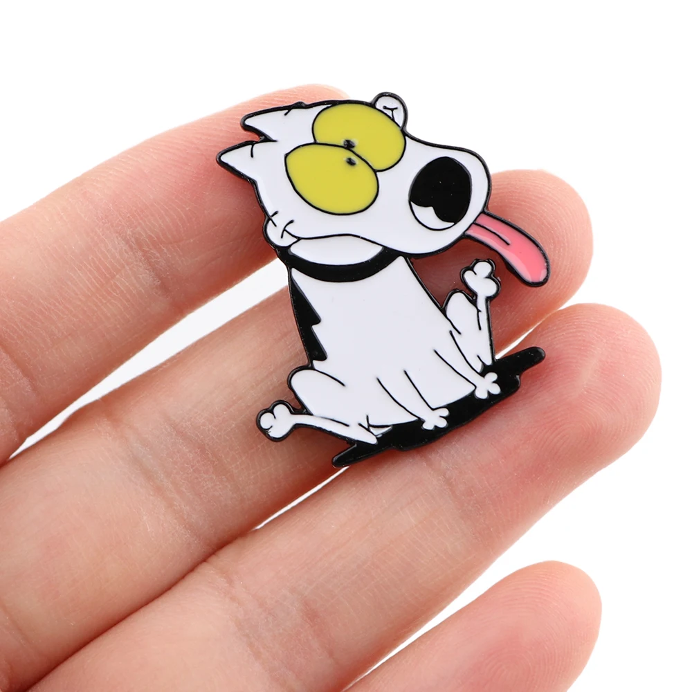 Vintage Collection Anime Cartoon Dogs Enamel Pin Cute Things Brooch Men Women Clothing Backpack Bag Accessories Pins For Gift