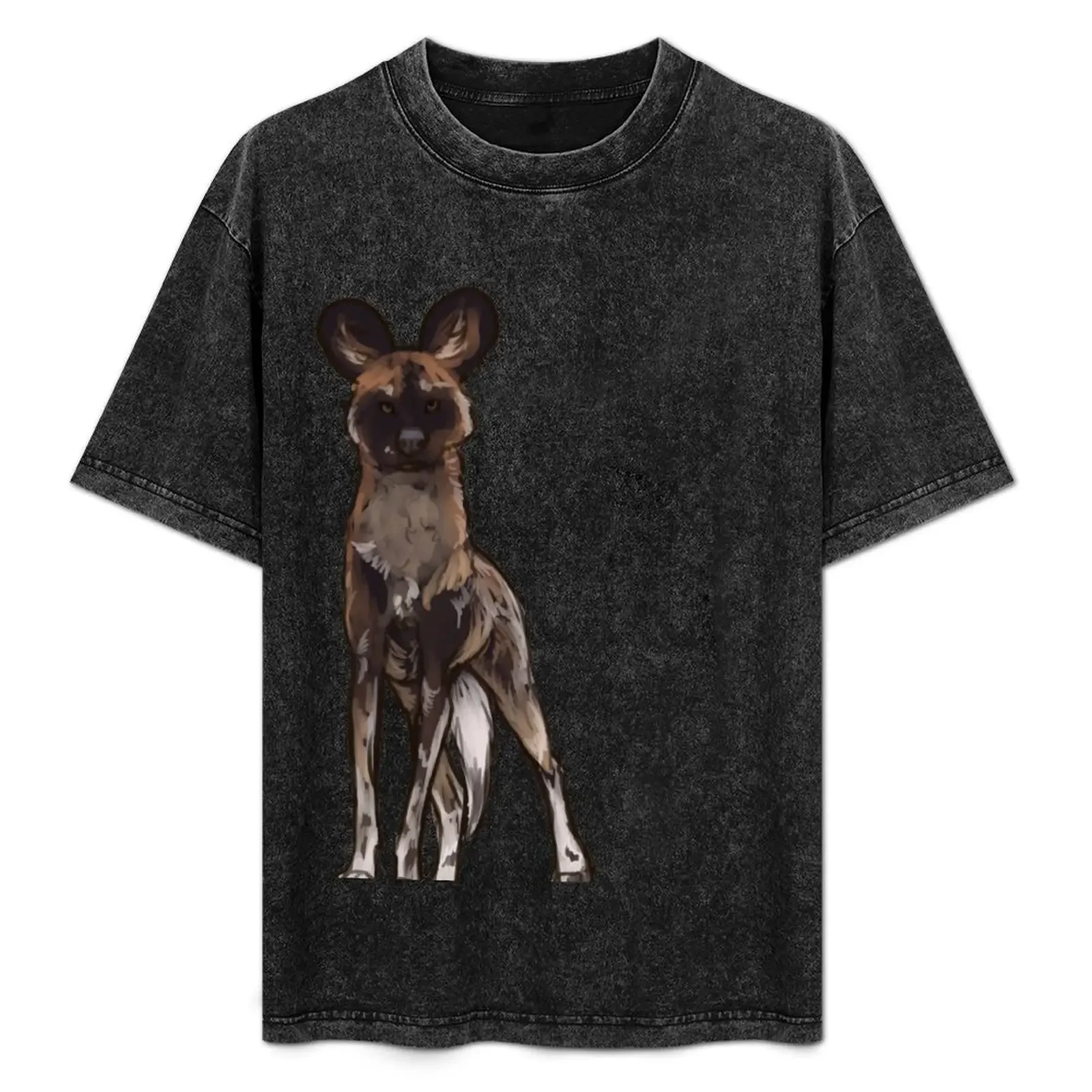 

Wild Dog T-Shirt Urban Casual Loose Fit Tee