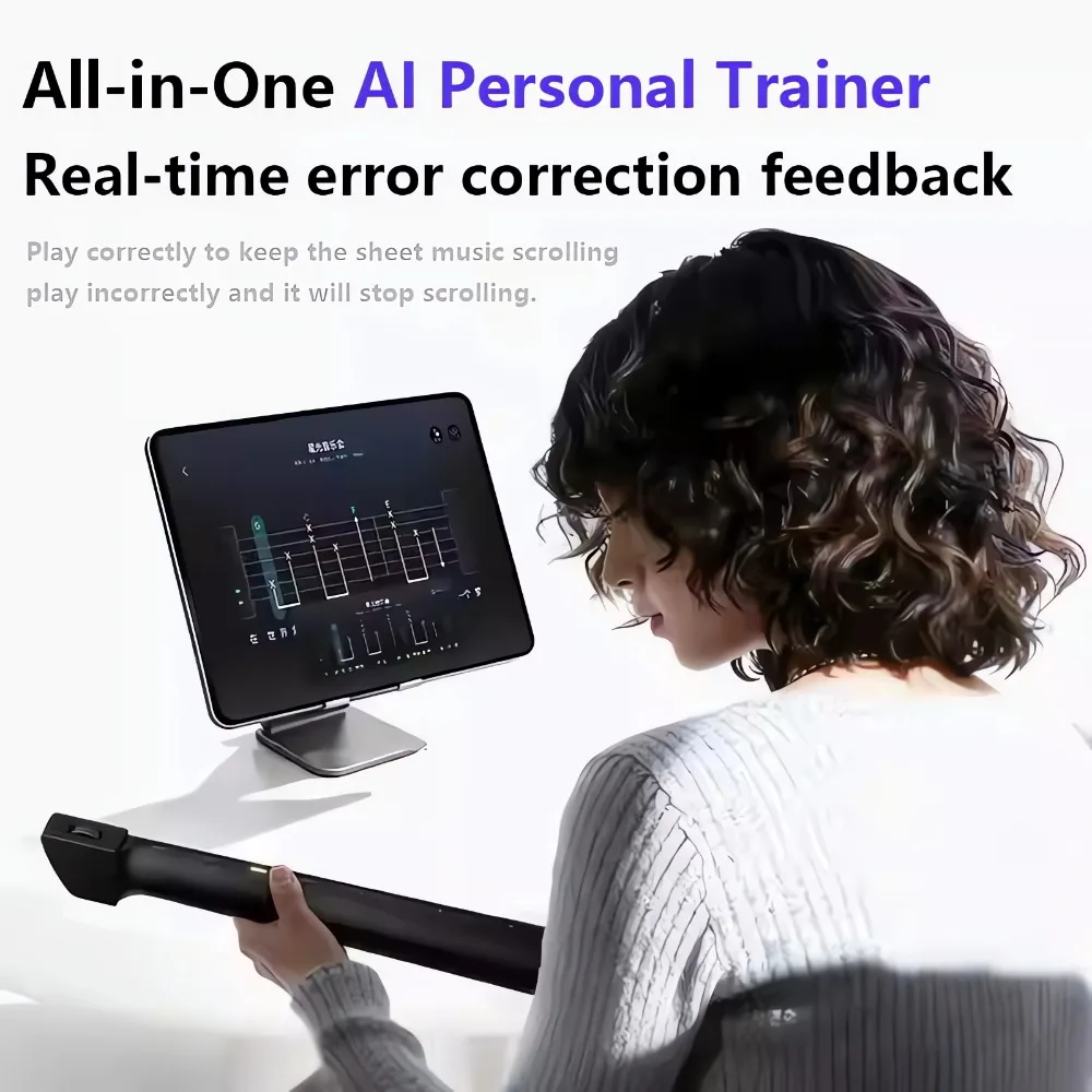 Enya منتج جديد إطلاق إصدار سلسلة جيتار سايبر جيتار إلكتروني ذكي بدون أوتار تعلم الجيتار خالي من الألم