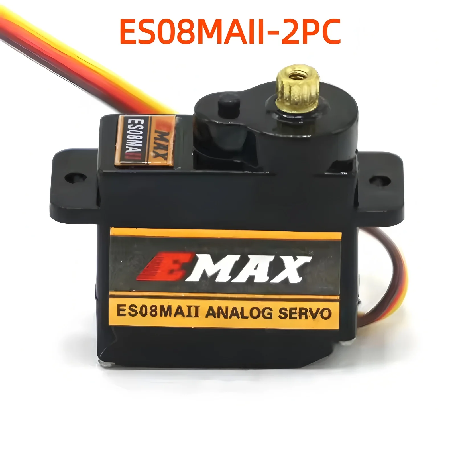 EMAX ES08MA ES08MAII 12g Mini Metal Gear Analog Servo for Rc Hobbies Car Boat Helicopter Airplane Rc Robot