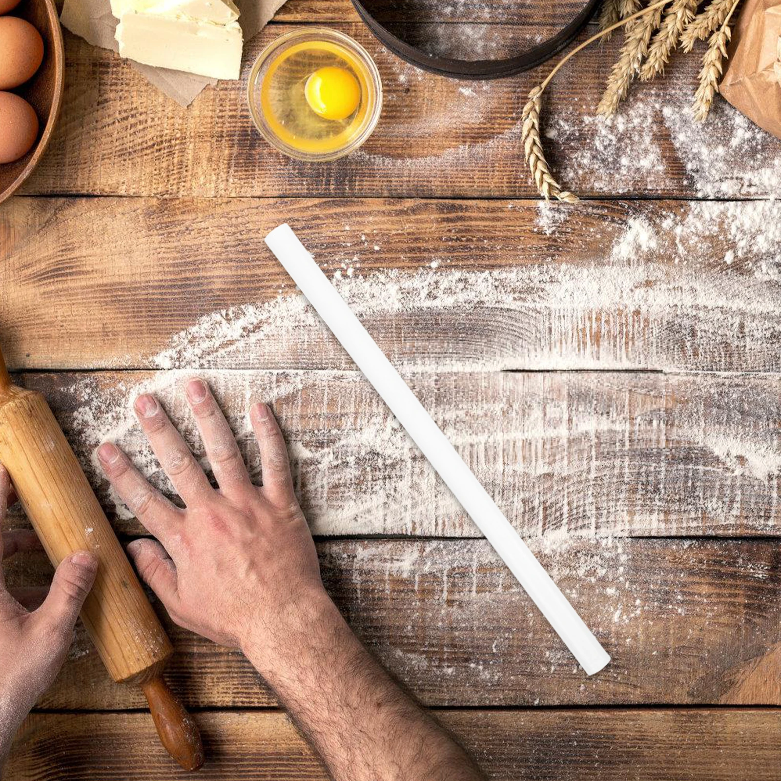 

25 Pcs Cake Support Rod Dowel Rods for Tiered Cakes Assembly Dowels Decorating to Stack Construction Tools Plastic Baker