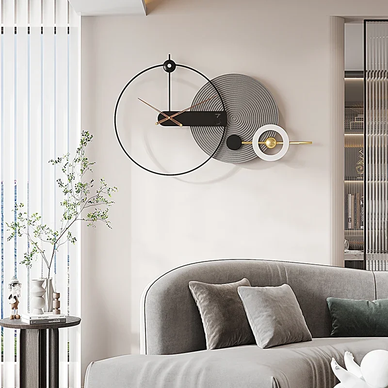 

Modern Design Creative Wall Clock Living Room Stylish Cute Unusual Wall Clock Nordic Unusual Wandklokken Home Decoration HY50WC