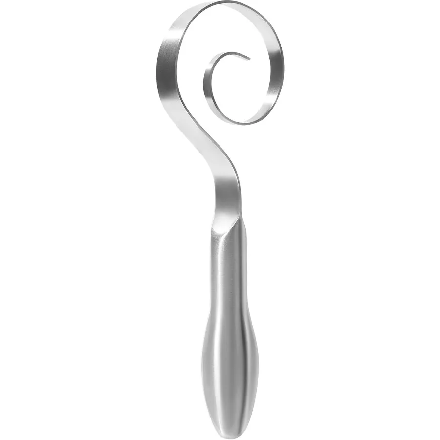 

Seamless Dough Whisk 18/10 Stainless Steel Danish Dough Wisk 9" Whisk for Sourdough Ces Pizza Pastry Dishwasher Safe Dough Hoo