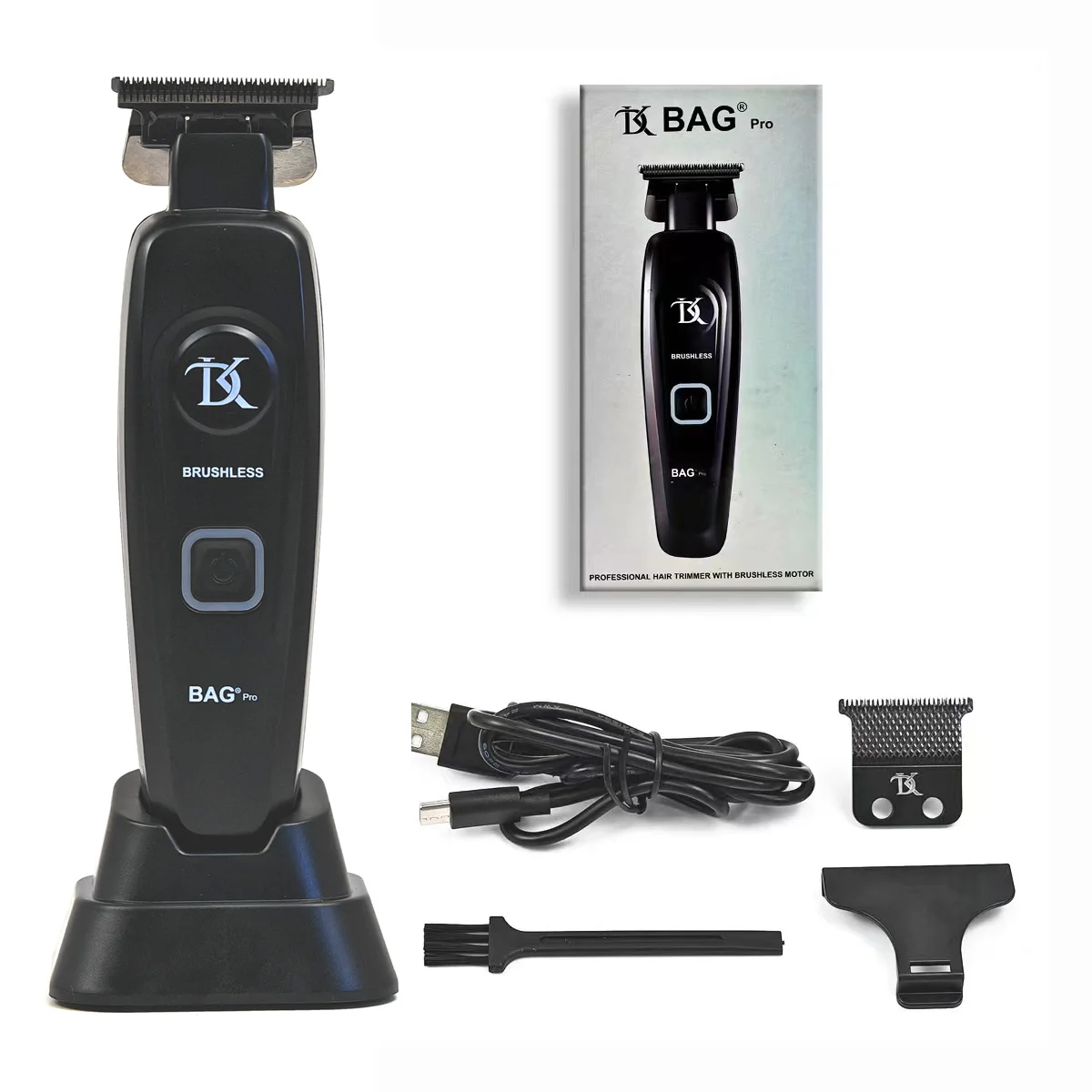 DK-078 New Full Metal Professional Cordless Hair Salon Electric Hair Clipper 7200RPM Brushless Motor Electric Hair Shear Trimmer