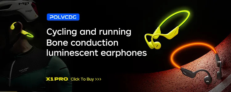 POLVCDG Knochenleitungs-Headset X7 IPX8 32GB Bluetooth 5.3 Kabelloses Headset mit Mikrofon Wasserdicht zum Schwimmen 2023 Neu – Detail 1