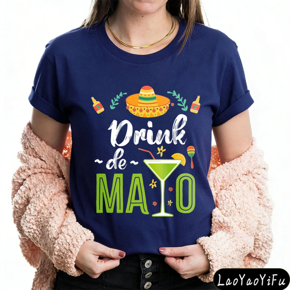 Drinko De Mayo Shirt Cinco De Drinko Tshirt Mexico Drinking Tops Mexican Fiesta Party Outfit May 5th Mexican Tops