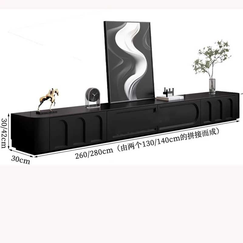 تصميم فريد من نوعه نمط فاخر تخزين التلفزيون بين قوسين التلفزيون الإبداعي تقف الحديثة قسط التلفزيون المحمول Da Soggiorno أثاث غرفة المعيشة #2